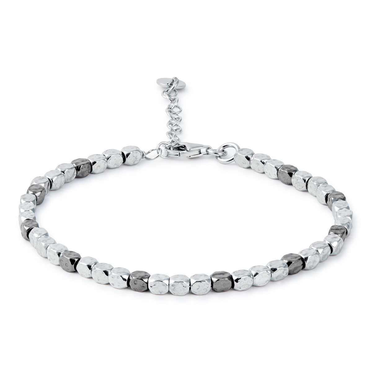 PULSERA CUBOS MARTELÉ BICOLOR