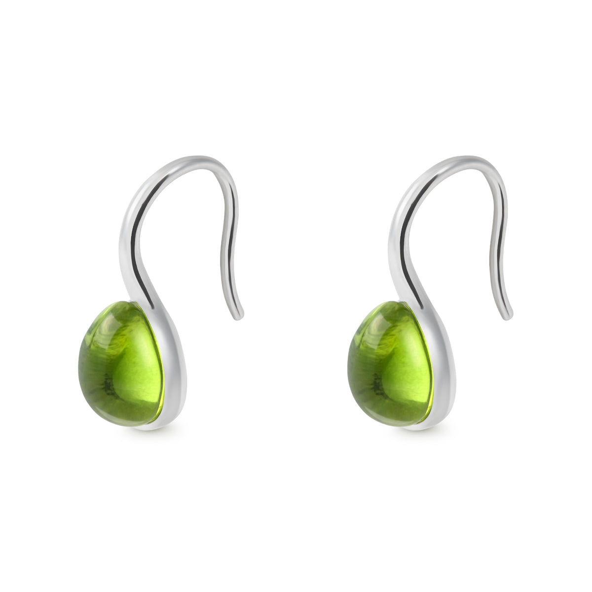 BOUCLES D'OREILLES CROCHET AVA VERT