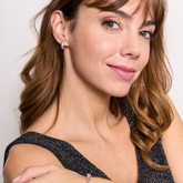 BOUCLES D'OREILLES CRÉOLES RONDES EN ARGENT MAT/BRILLANT