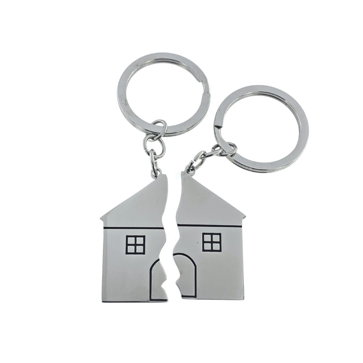 LLAVERO CASA PARTIDA DE ACERO