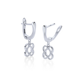 BARCELONA FLOWER EARRINGS CATALAN CLASP