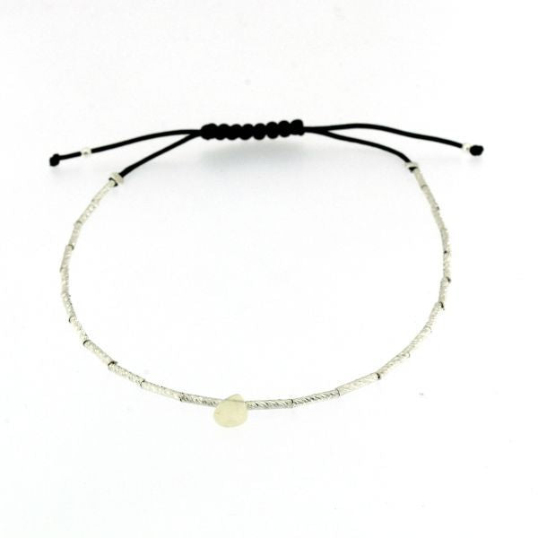 BRACELET EN ARGENT AVEC OPALE