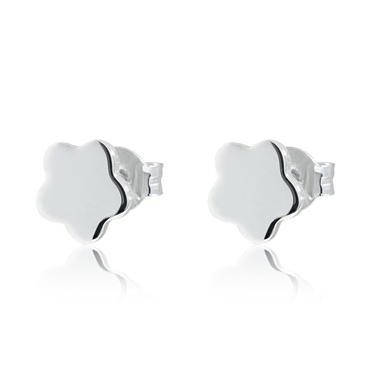 ARRACADES FLOR DE PLATA