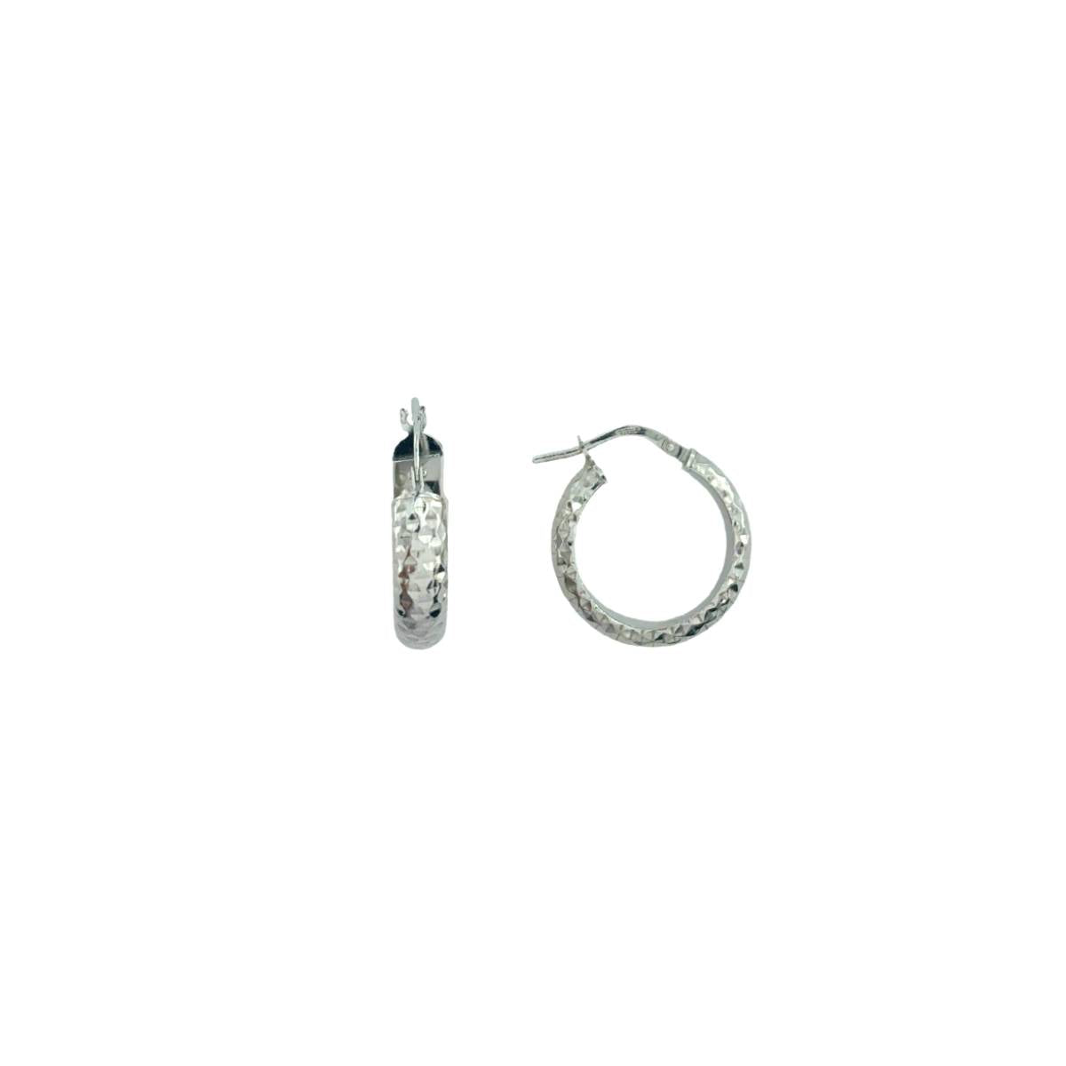 MARTELÉ SILVER HOOPS 15MM