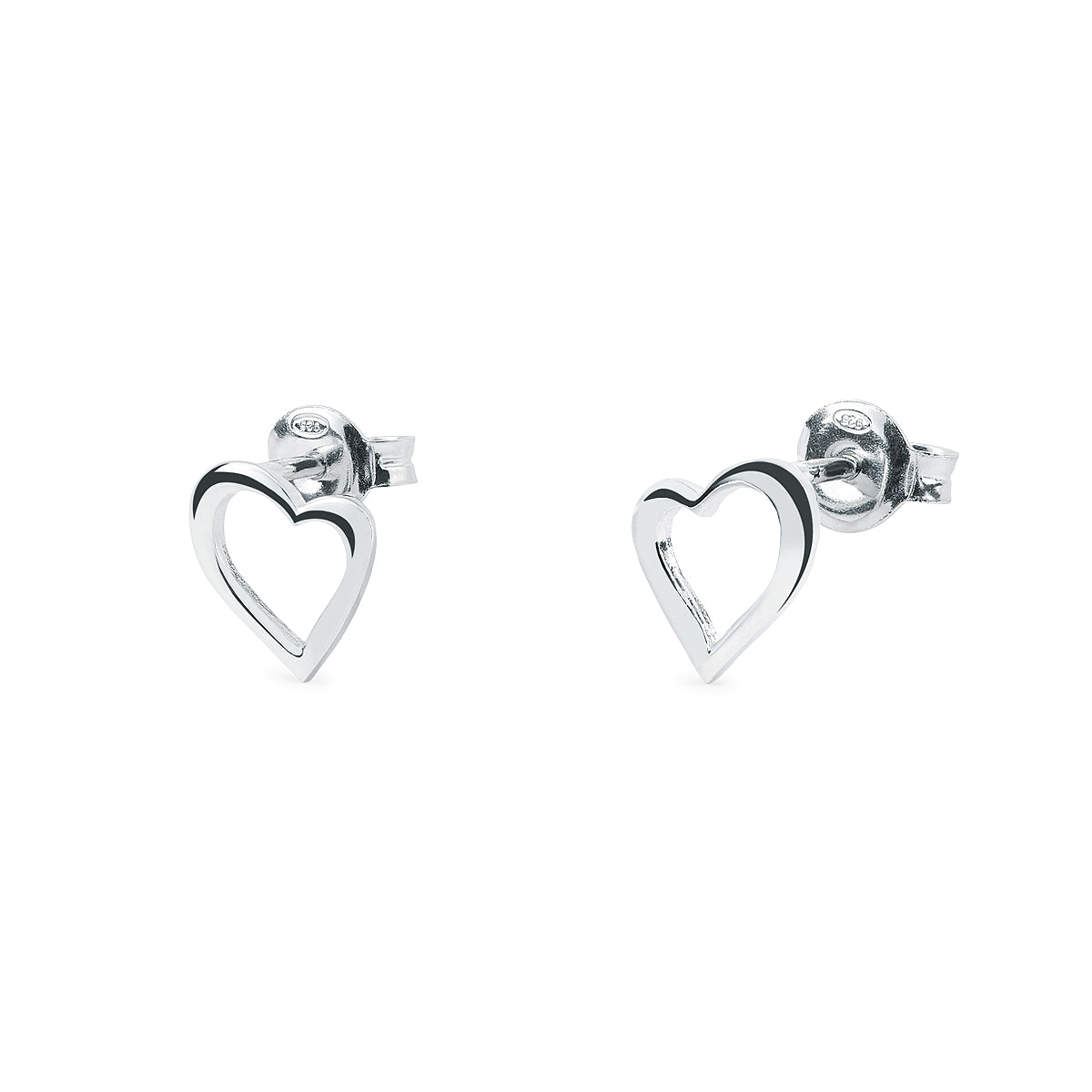 MINI PENDIENTES PLATA I LOVE U