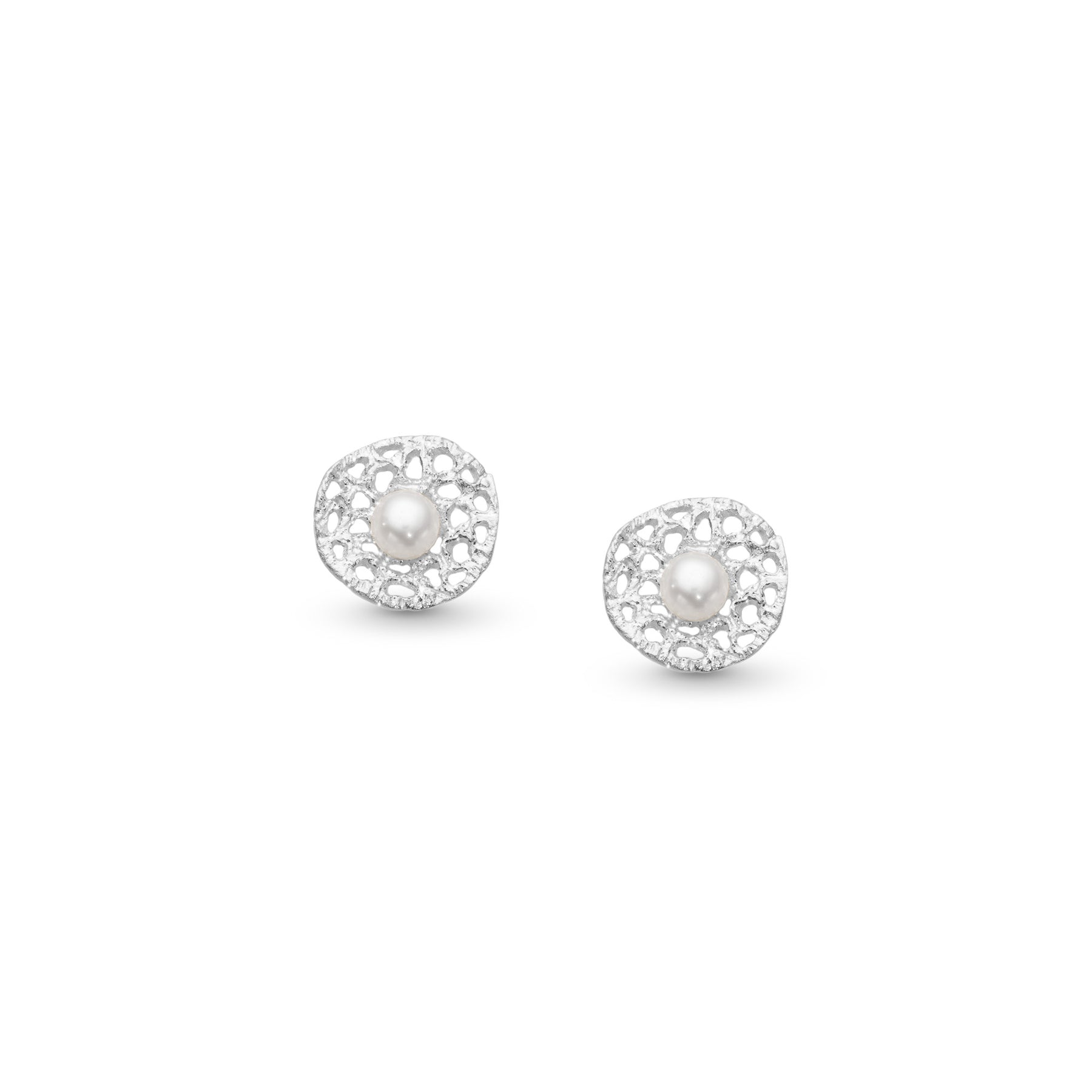 MINI BOUCLES D'OREILLES FEDRA AVEC PERLE