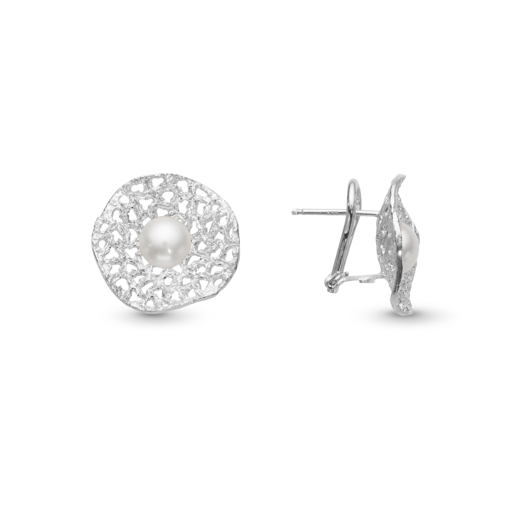 BOUCLES D'OREILLES Phaedra AVEC PERLE