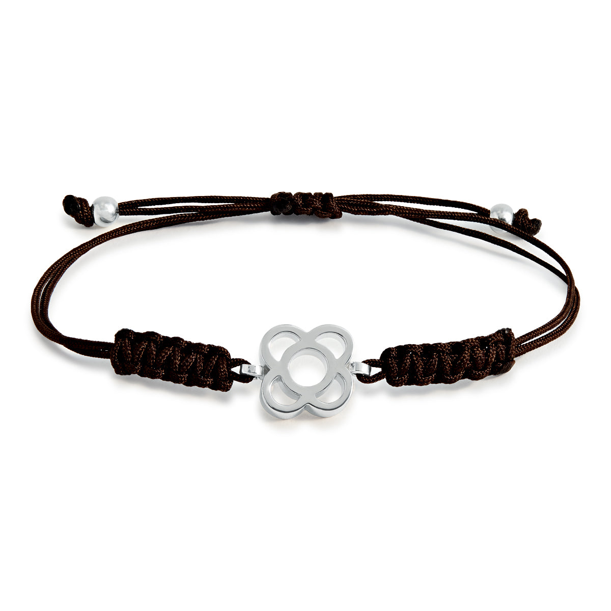 PULSERA MACRAMÉ FLOR DE BARCELONA
