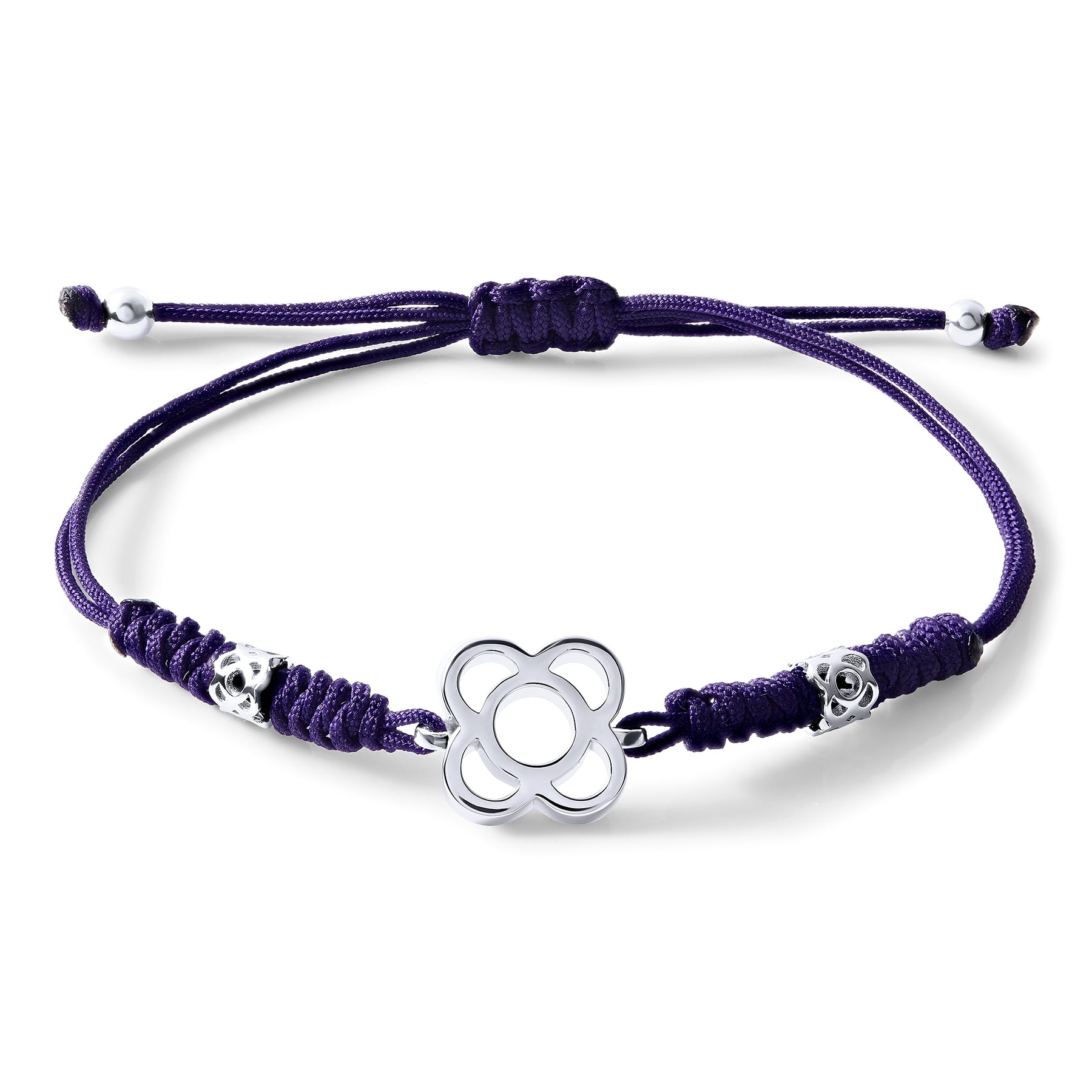 BRACELET MACRAMÉ FLEUR DE BARCELONA