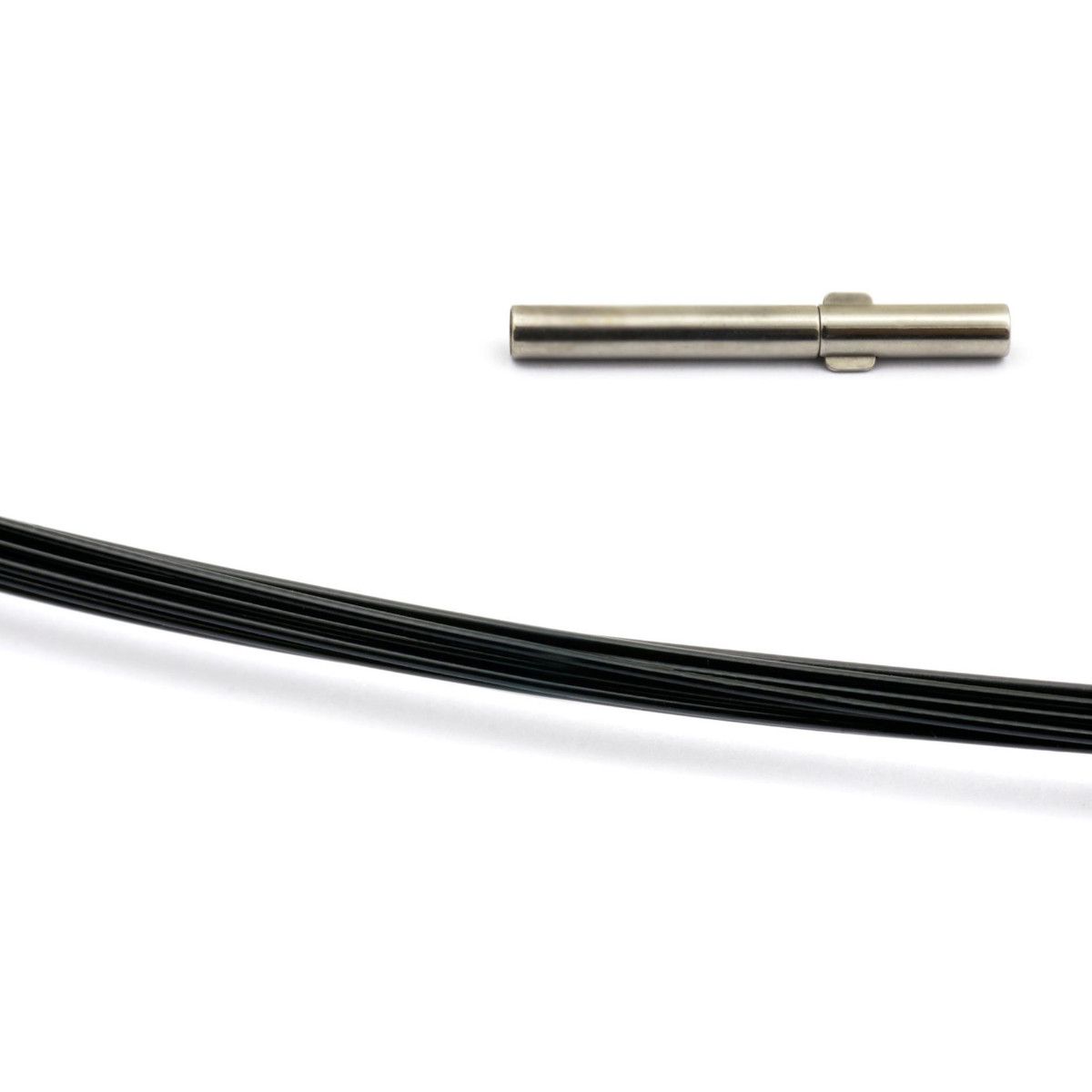 CHAINE 12 ACIER NOIR 40 CM CLIP