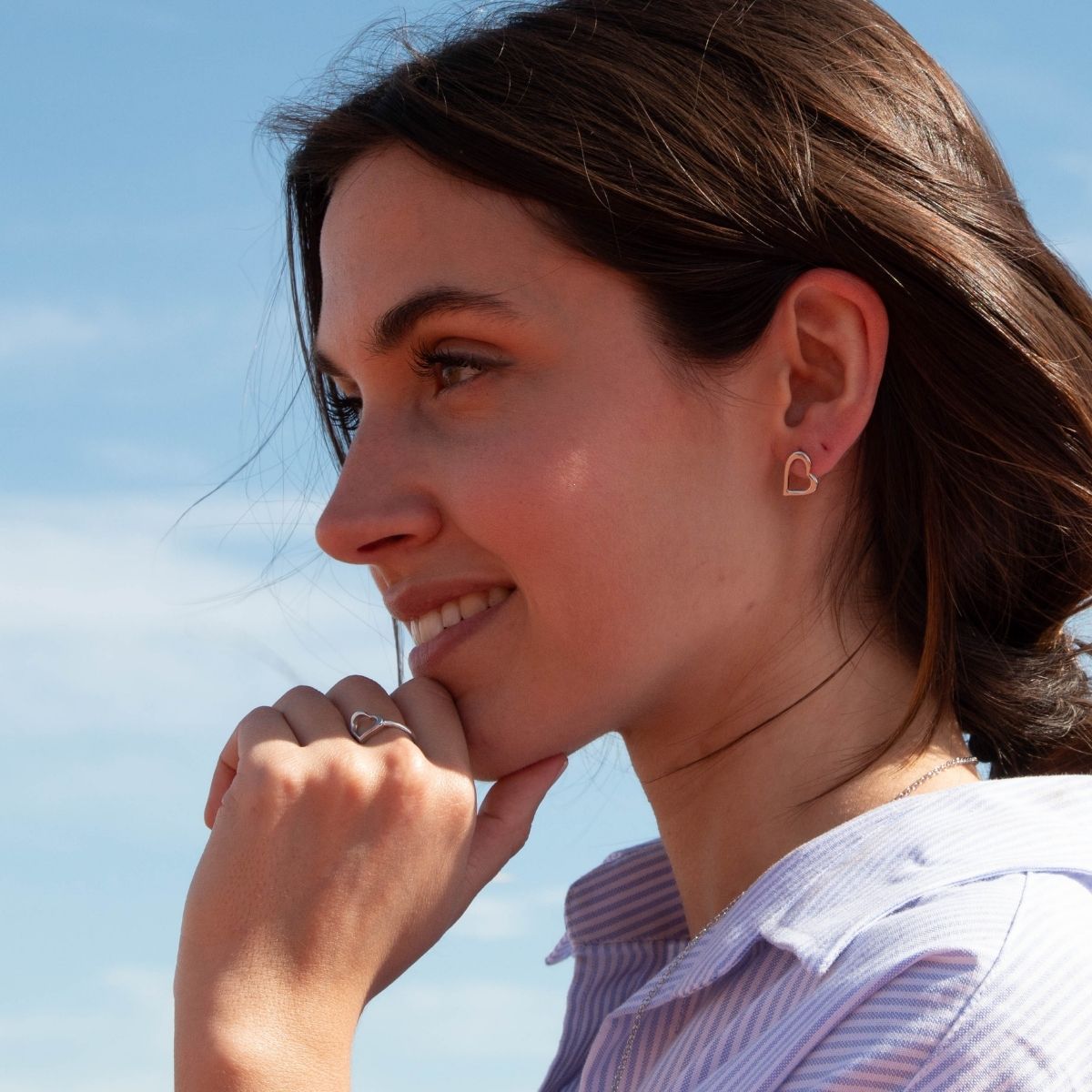 PENDIENTES PLATA I LOVE U