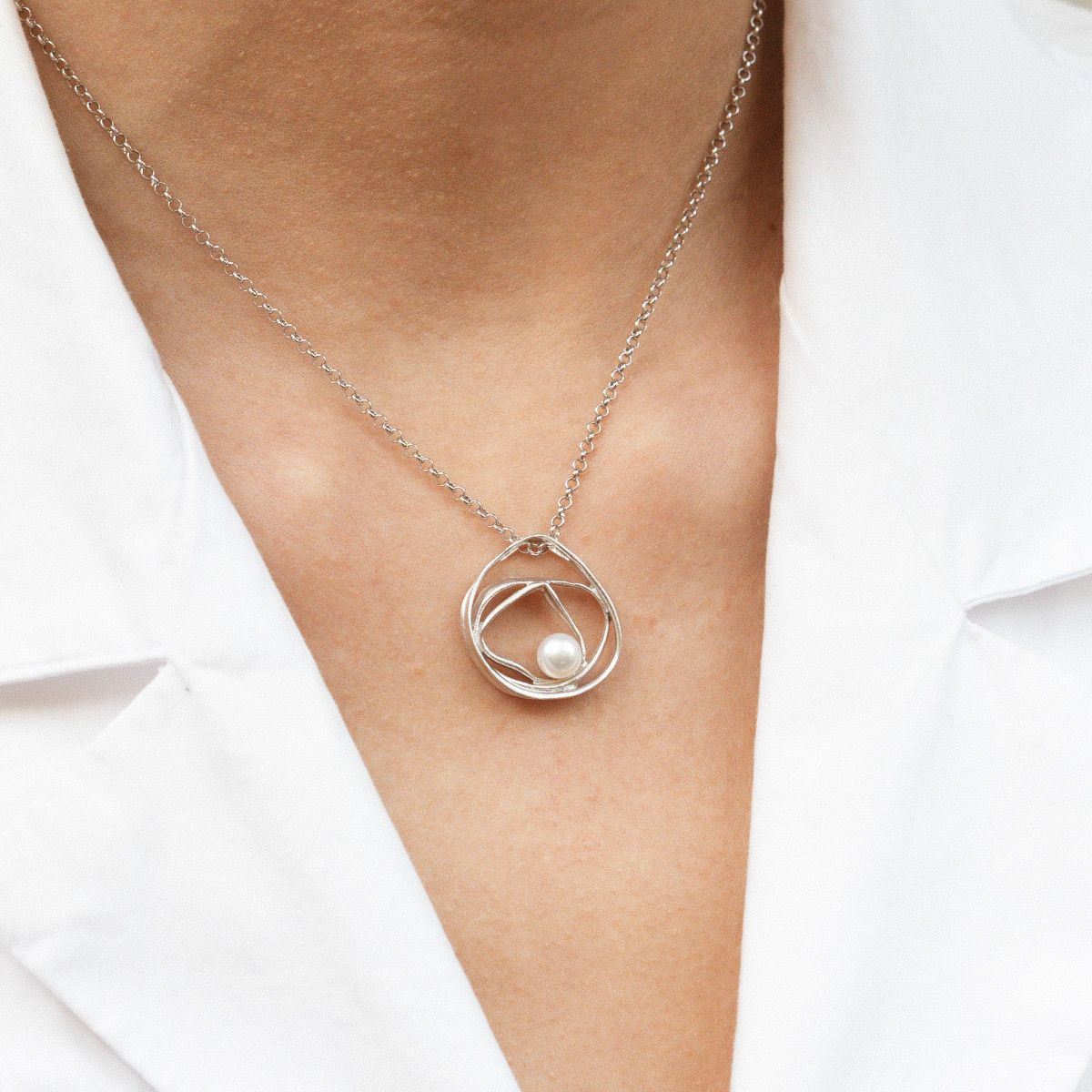 COLGANTE ANDROMEDA PERLA