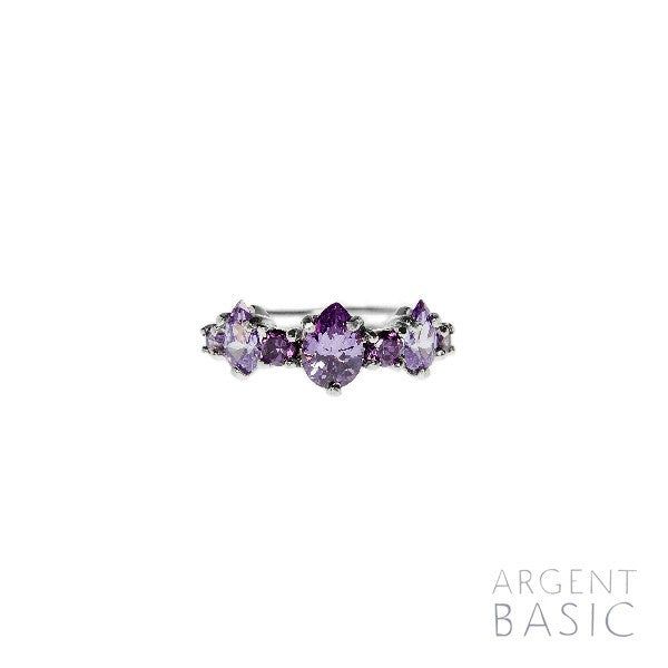 BAGUE CRISTAL STINTINO LAVANDE-VIOLET