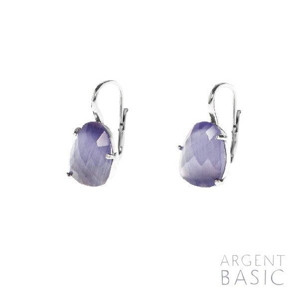 PENDIENTES GANCHO STINTINO CRISTAL LAVANDA