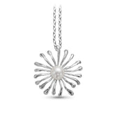 COLGANTE ANEMONA CON PERLA