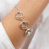 BRACELET ANDROMÈDE AVEC PERLES