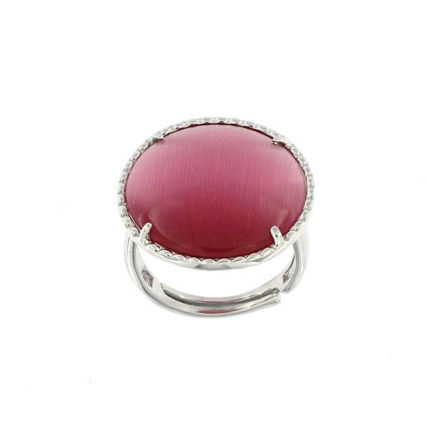 BAGUE SWEET BIG FUCHSIA