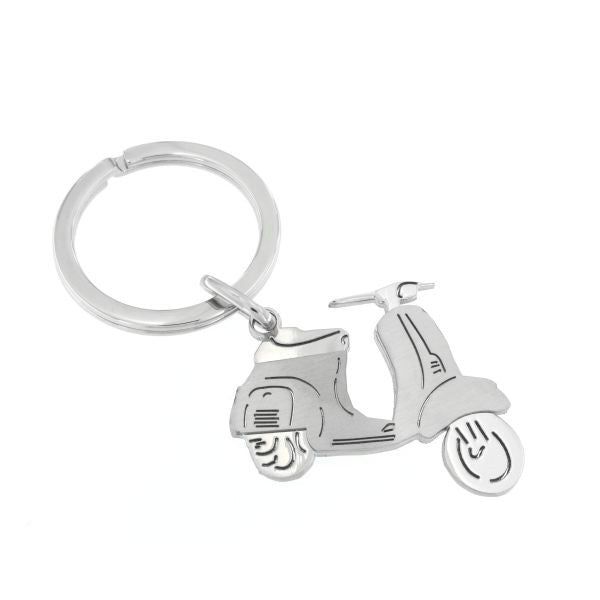 STEEL MOTORCYCLE KEY RING