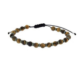 EYE OF TIGER AND HEMATITE BRACELET