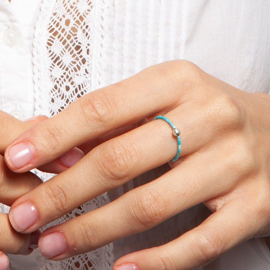 NATURAL TURQUOISE RING