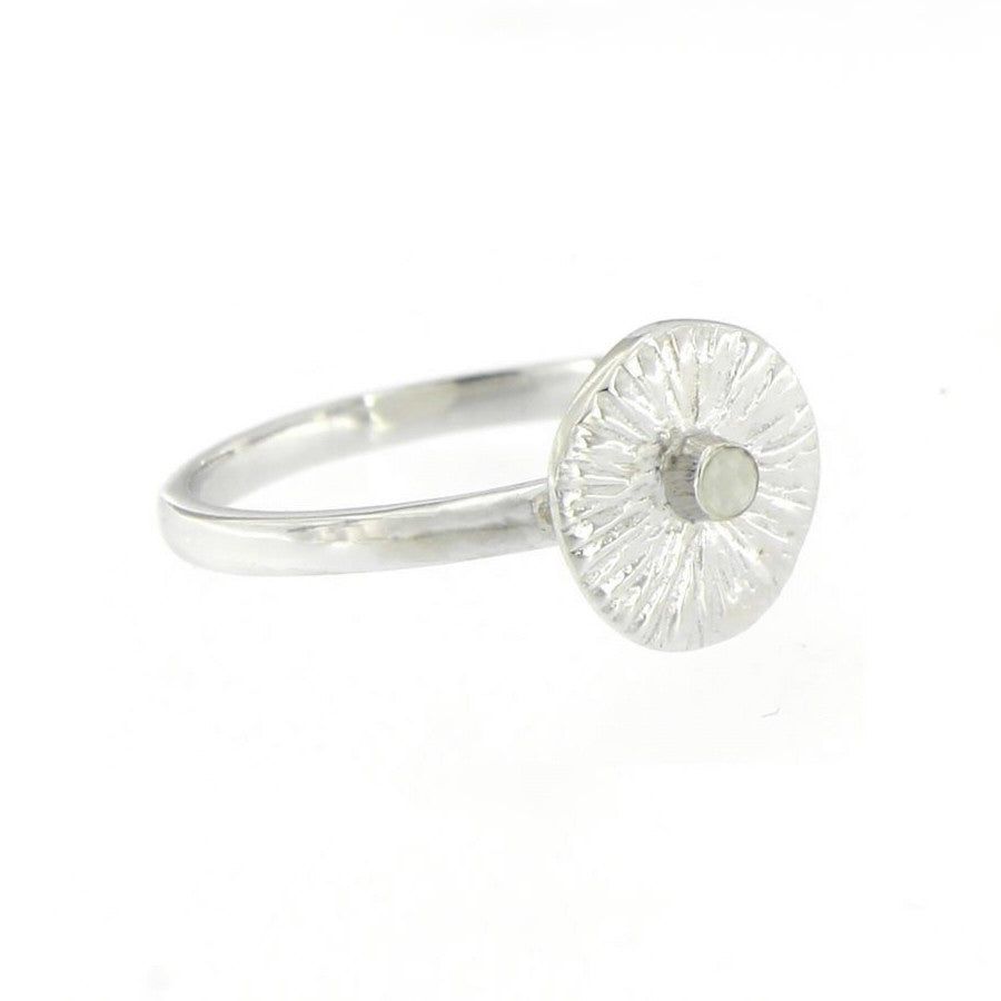PETITE BAGUE GOA AVEC PERLE