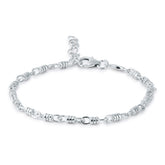 SILVER LINK BRACELET