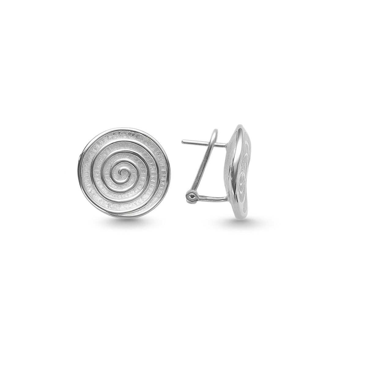 PENDIENTES GRECA REDONDOS OMEGA