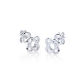 BOUCLES D'OREILLES MINI FLEURS DE BARCELONE