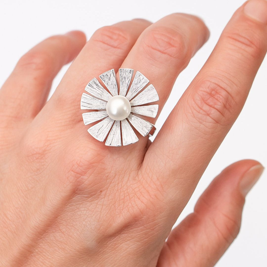 BAGUE FANNYS AVEC PERLE