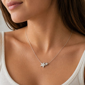 GARGANTILLA DE DOS ESTRELLAS