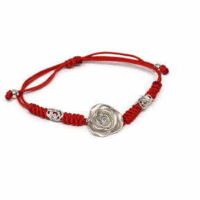 PULSERA NUDOS MINI ROSA