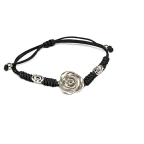 PULSERA NUDOS MINI ROSA