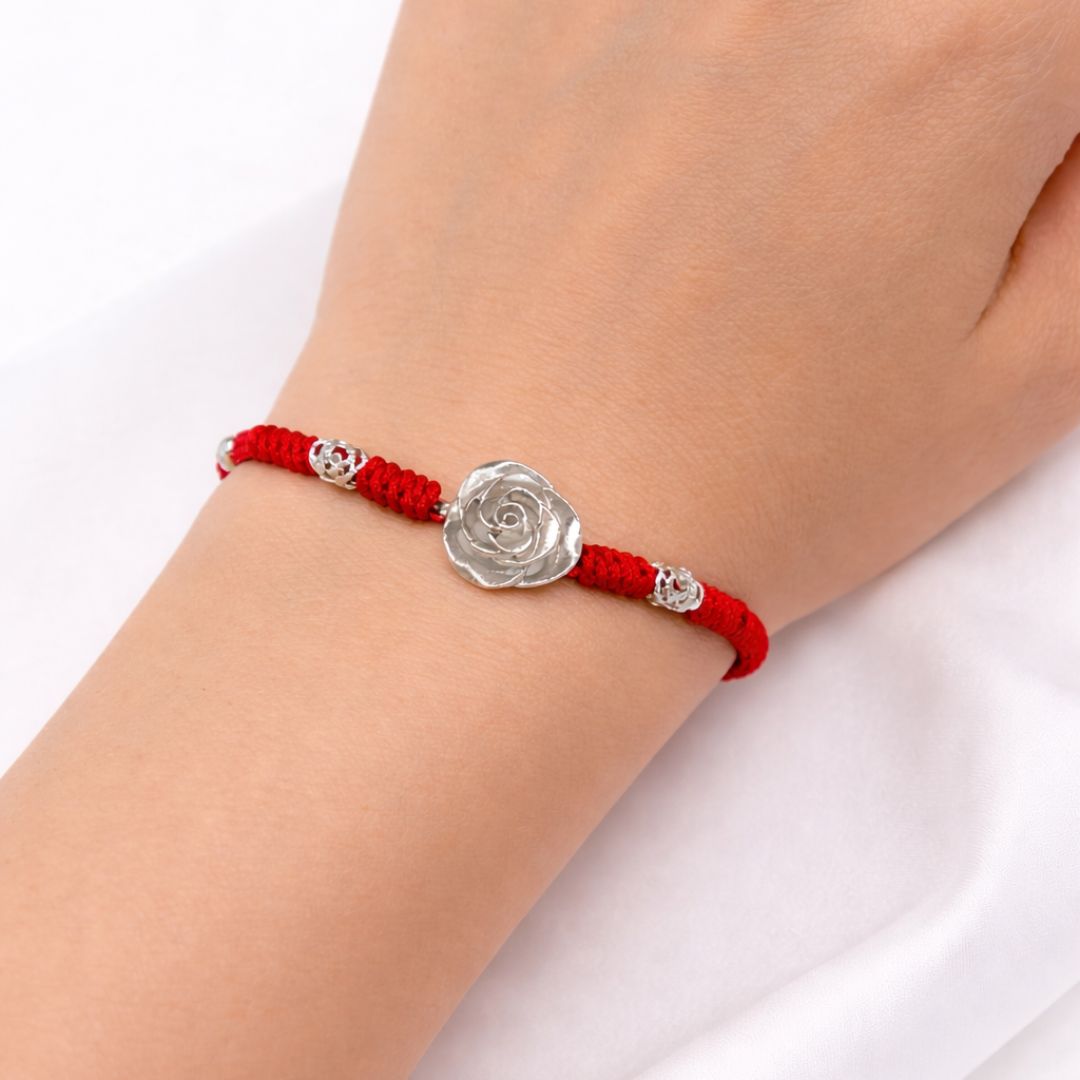 PULSERA NUDOS MINI ROSA