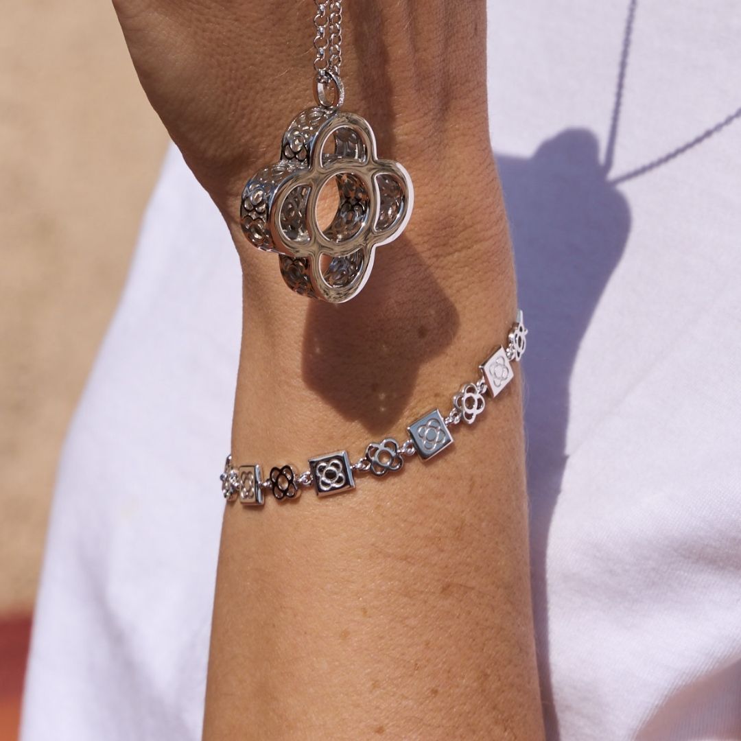 PULSERA PANOT Y FLOR DE BARCELONA
