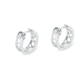 CRÉOLES AVEC COEURS AJOURÉS