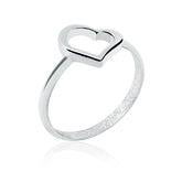 BAGUE EN ARGENT JE T'AIME