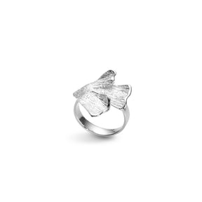 ANILLO VERA PETALOS DE PLATA