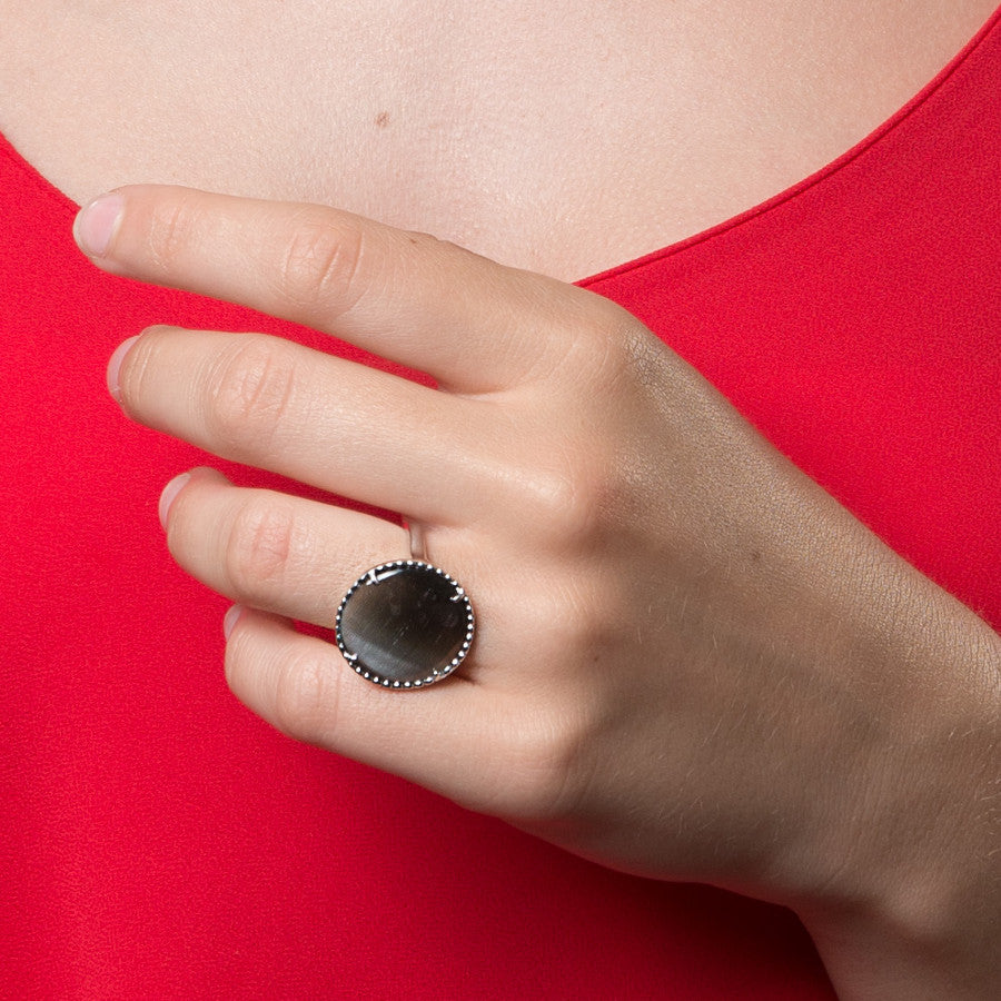 ANILLO SWEET GRANDE GRIS