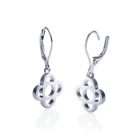BOUCLES D'OREILLES CROCHET FLEUR DE BARCELONE