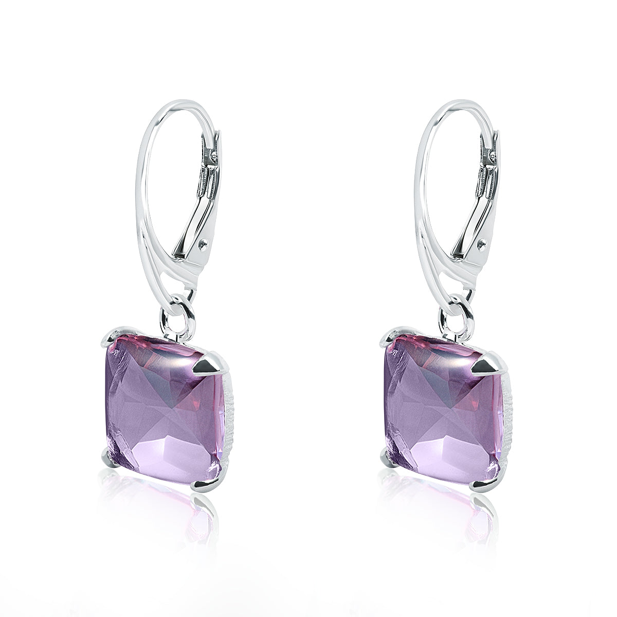 JAZZ LILAC HOOK EARRINGS