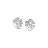 BOUCLES D'OREILLES FANNYS OMEGA AVEC PERLE
