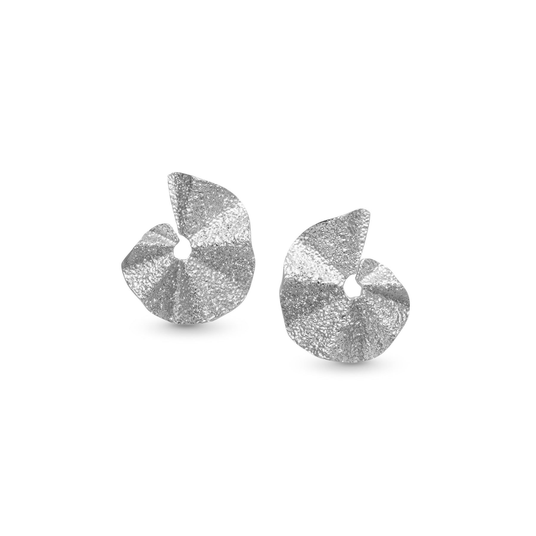 PENDIENTES SELMA CIRCULO ONDULADO