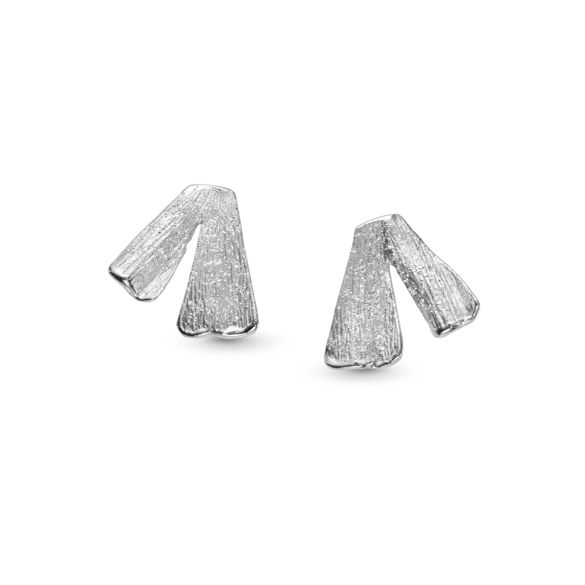 PENDIENTES VERA PETALOS DE PLATA