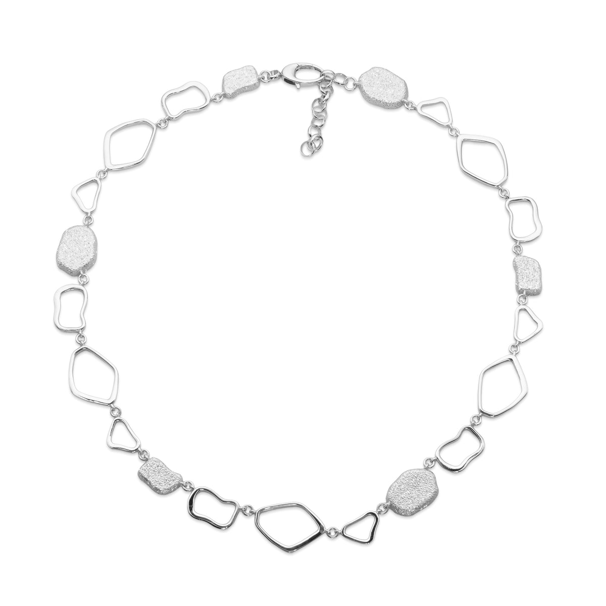 COLLAR GEA CIRCULOS Y PIEZAS DESIGUALES