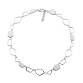 COLLAR GEA CIRCULOS Y PIEZAS DESIGUALES