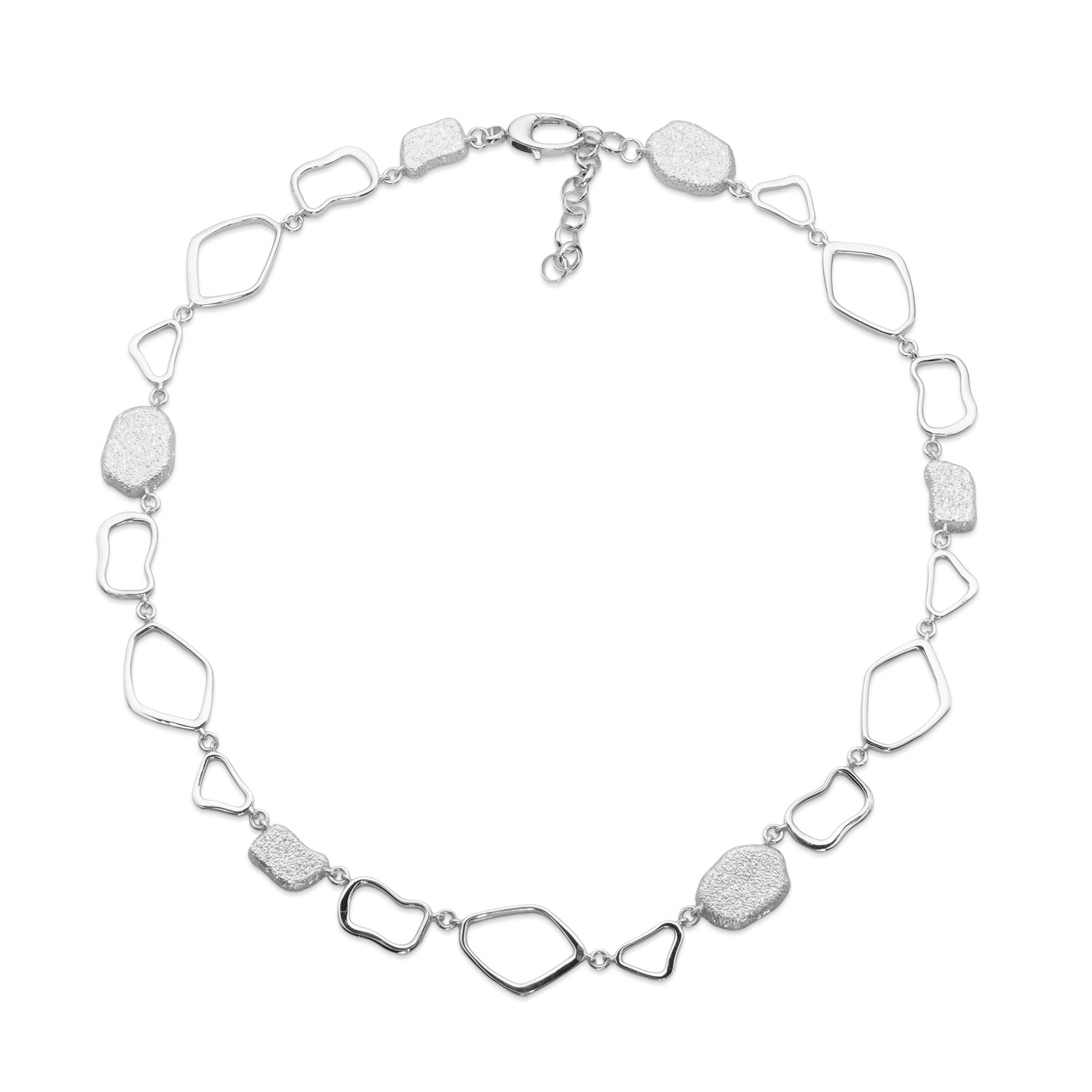 COLLAR GEA CIRCULOS Y PIEZAS DESIGUALES