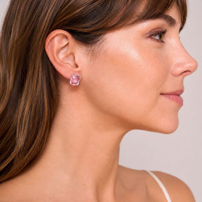 PENDIENTES JAZZ LILA OMEGA