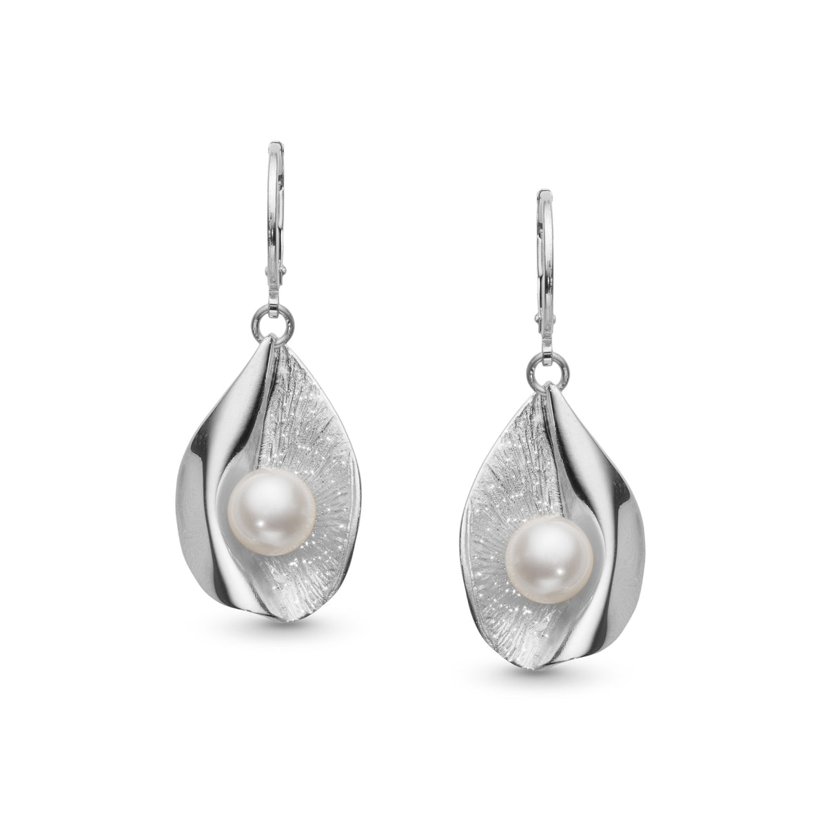 BOUCLES D'OREILLES MARENA AVEC PERLE
