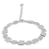 POLSERA DE PLATA PANOT I FLOR DE BARCELONA