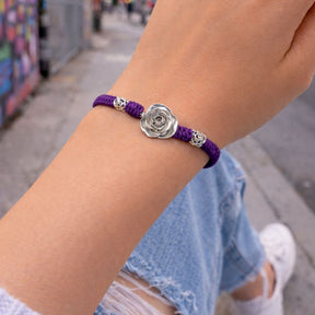 PULSERA NUDOS MINI ROSA